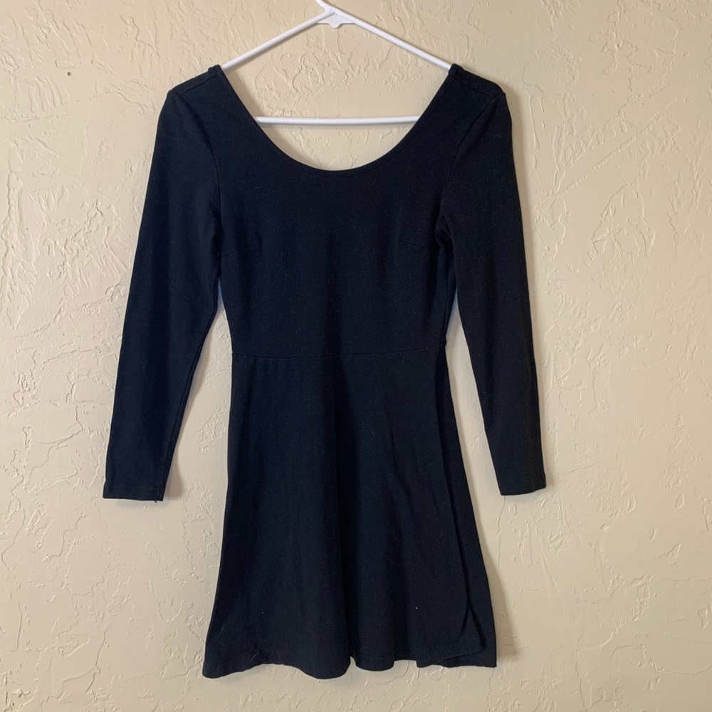 Long sleeve black dress 🖤